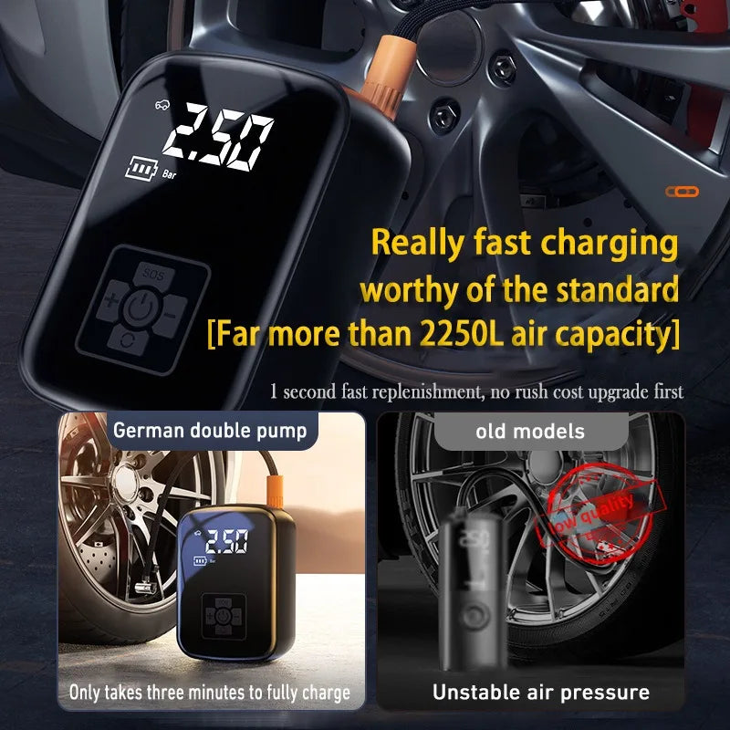 VORYN AirPump™ – Cordless Tire Inflator